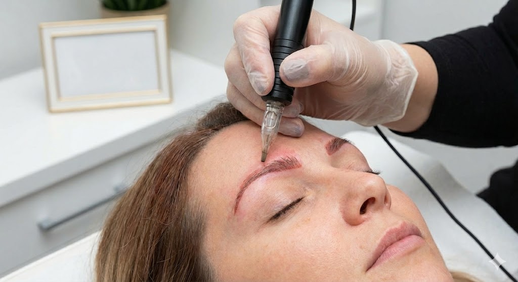 Microblading Colour Correction or Touch-Up. (Work NOT performed at AWL)